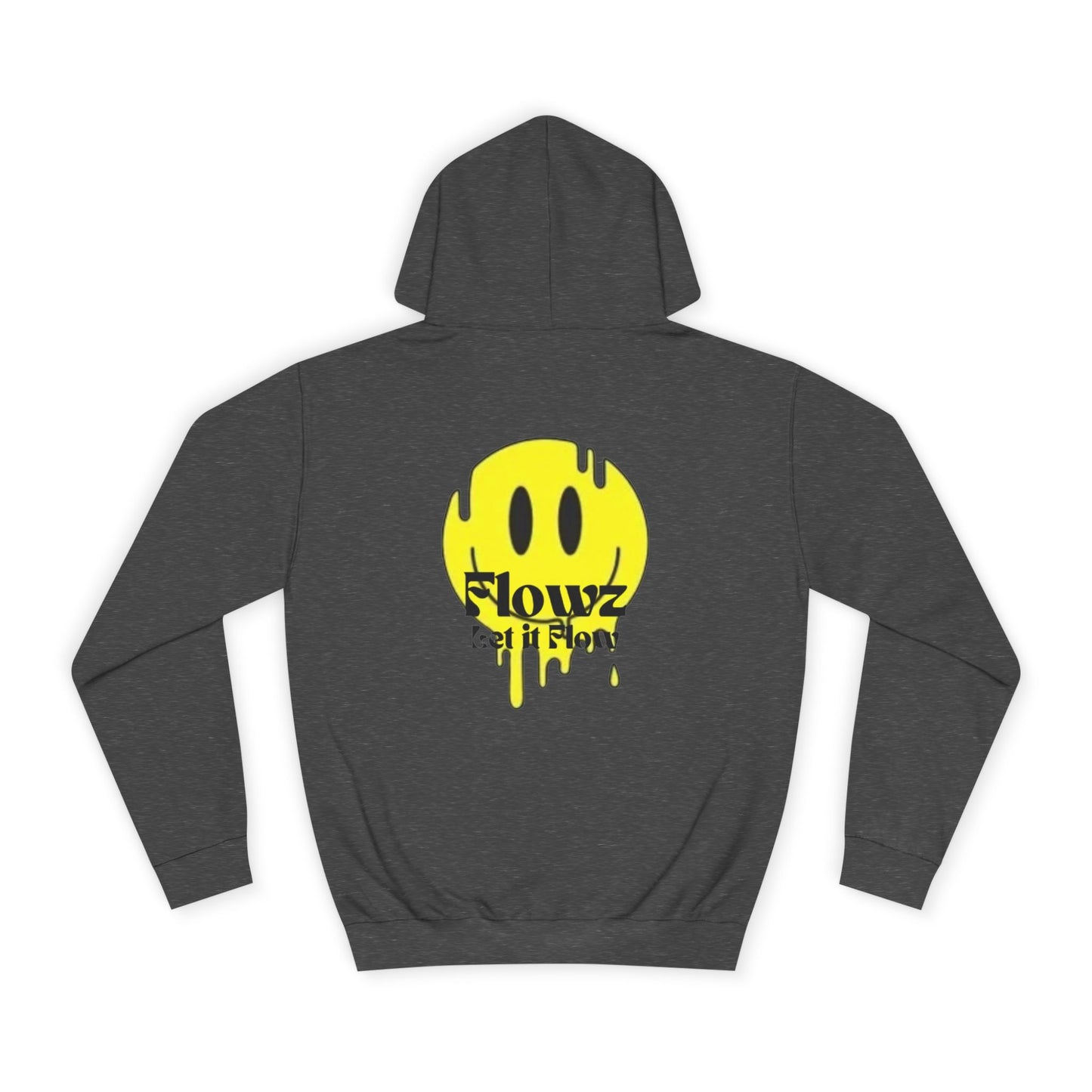 Flowz Smiley Face Drip Unisex Hoodie - Retro Gaming Vibes & Streetwear Style