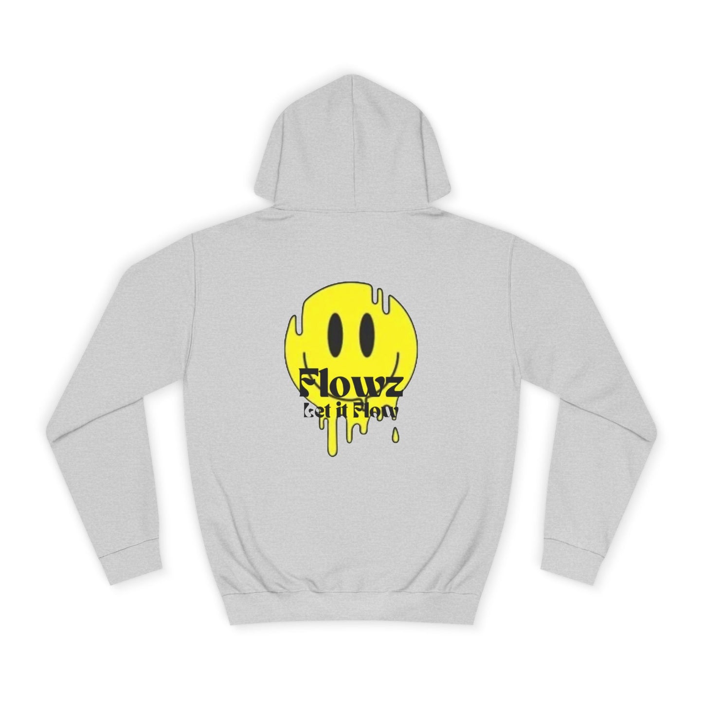 Flowz Smiley Face Drip Unisex Hoodie - Retro Gaming Vibes & Streetwear Style