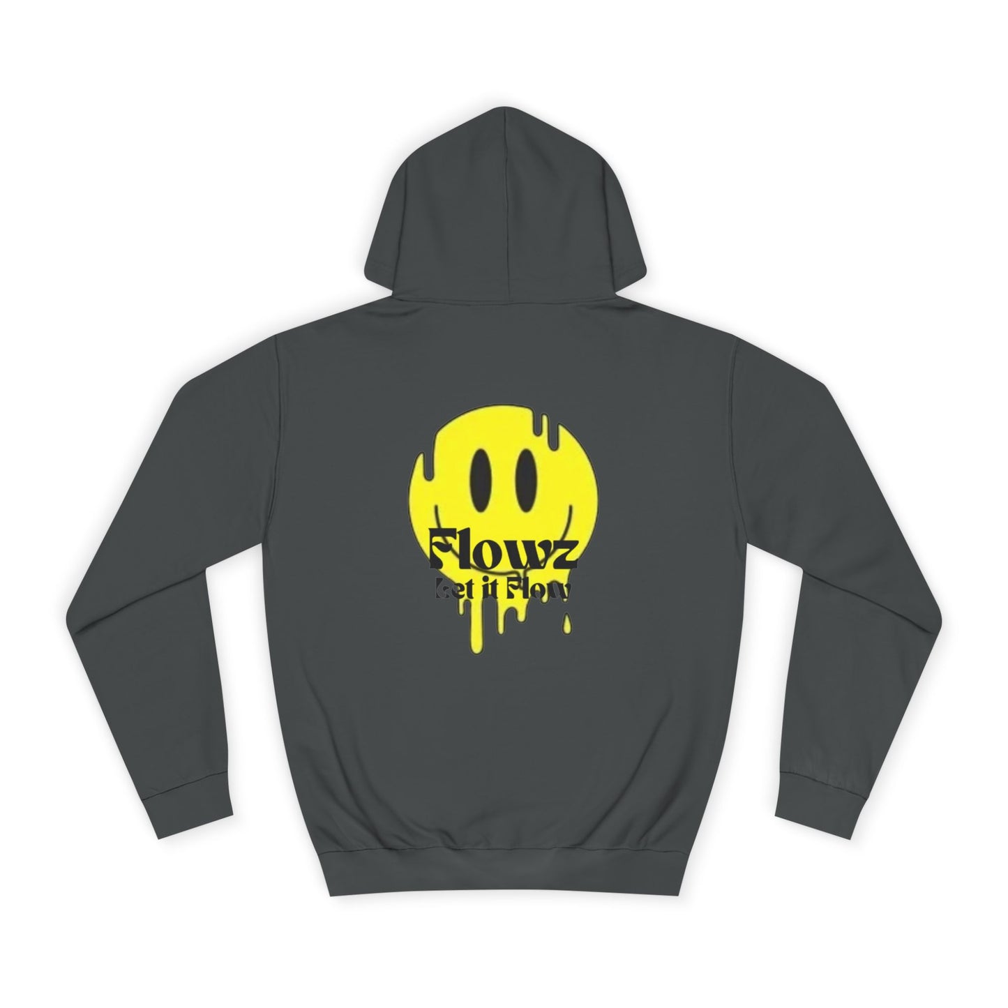 Flowz Smiley Face Drip Unisex Hoodie - Retro Gaming Vibes & Streetwear Style